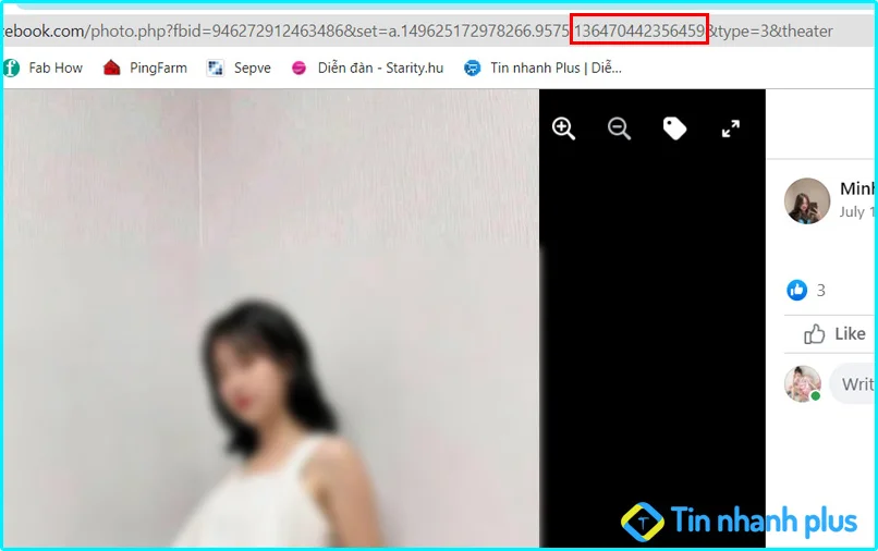 cách xem ảnh riêng tư trên facebook bằng id