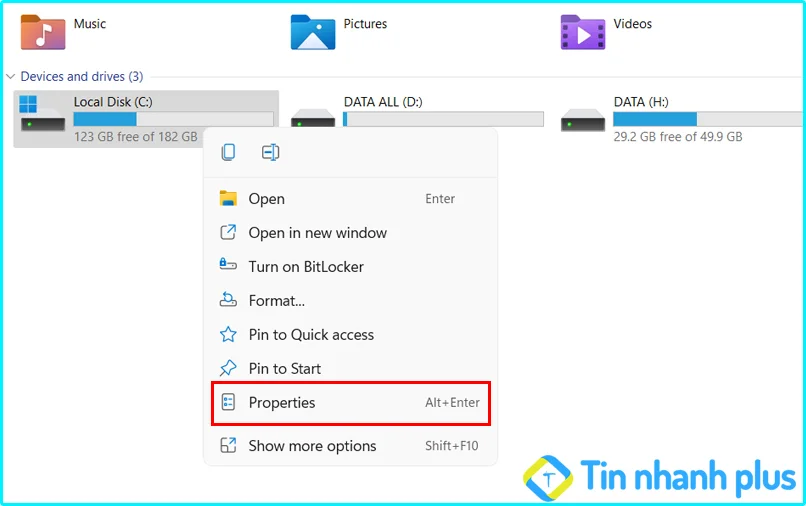 cách xóa file windows.old