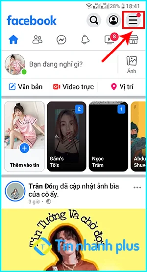 chỉnh ngôn ngữ facebook lite