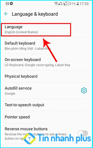 hướng dẫn cách thay đổi ngôn ngữ messenger