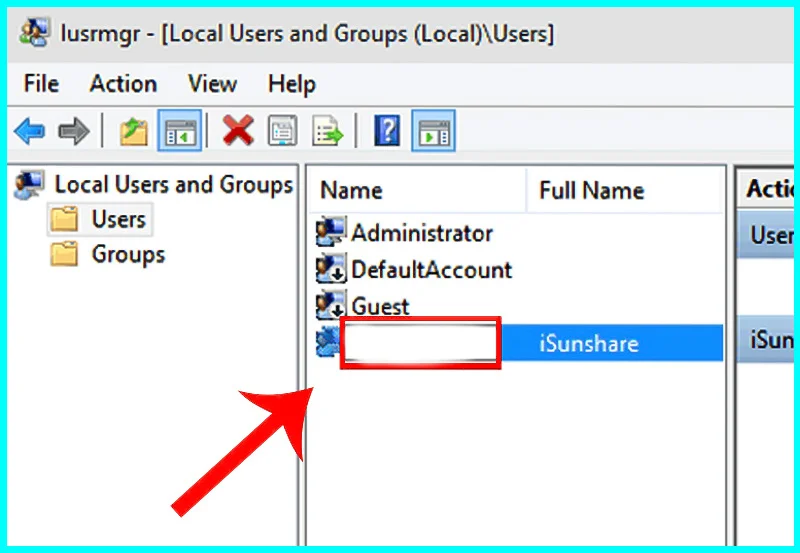 hướng dẫn đổi tên win 10 bằng Local Users and Groups