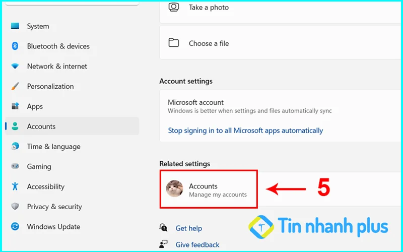 hướng dẫn đổi tên user win 11