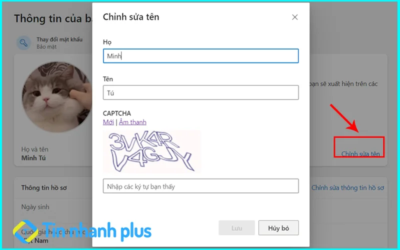 đổi tên user win trên máy tính win 11