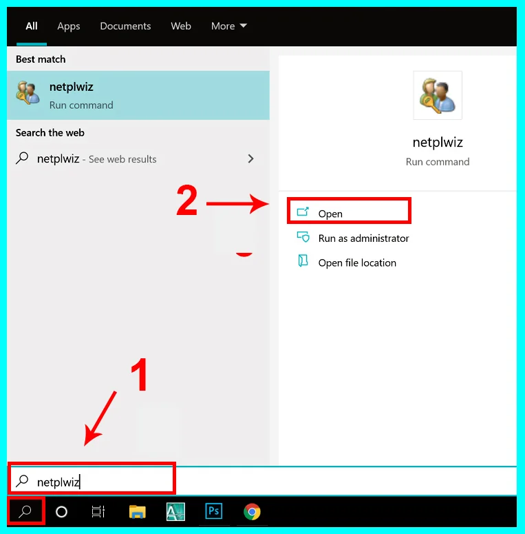 đổi tên user bằng Netplwiz
