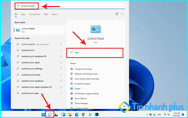 đổi tên user win 11 bằng control panel