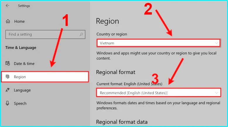đồng bộ ngôn ngữ win 10