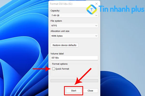 Không format được USB the disk is write protected