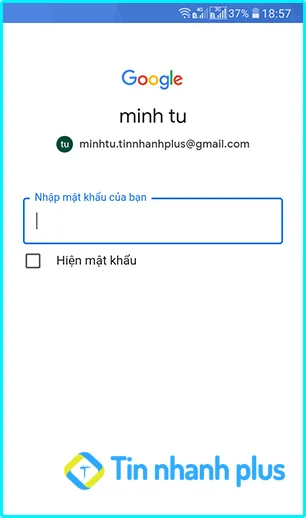 kiểm tra email trên điện thoại