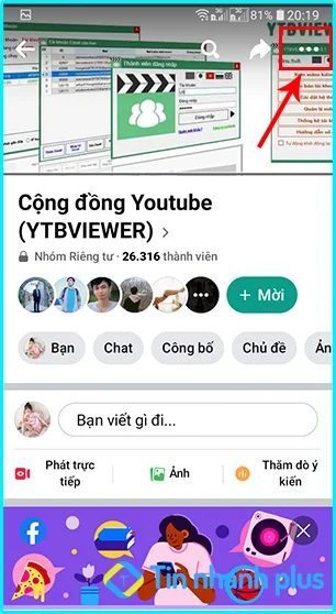 cách ngăn người khác thêm vào nhóm trên Facebook bằng điện thoại