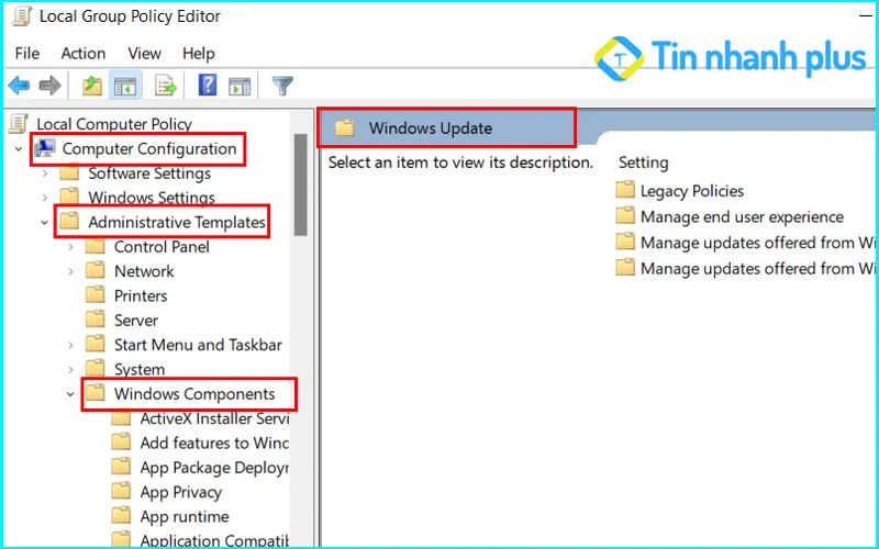 khắc phục lỗi your windows license will expire soon win 10 Group Policy