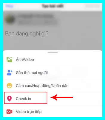tạo địa điểm check in trên iphone