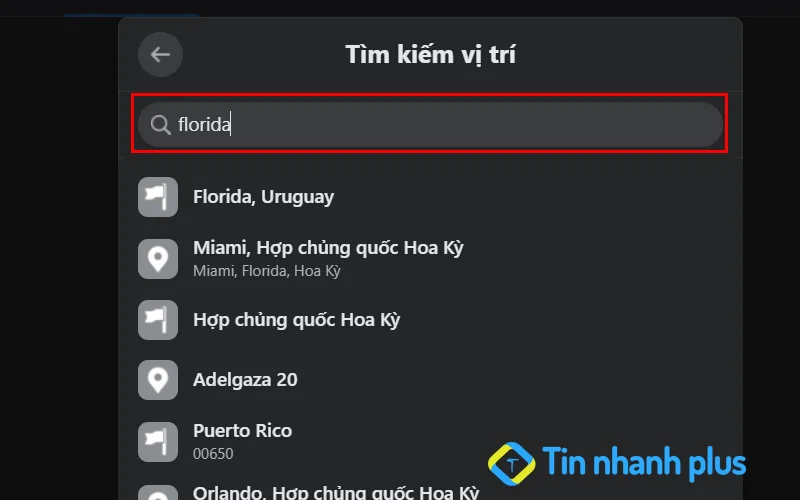 hướng dẫn check in facebook trên máy tính