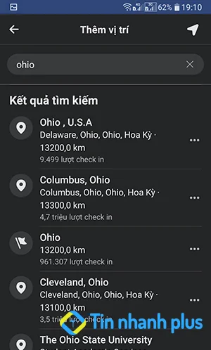 cách tạo trang fanpage check in