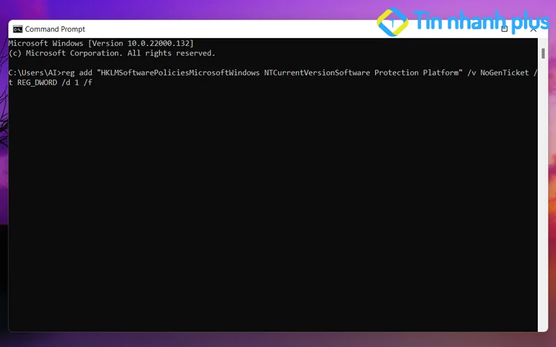 Registry Editor sử dụng để tắt thông báo