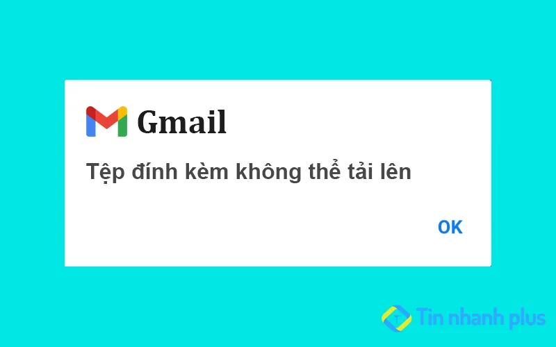 Khắc phục lỗi tệp đính kèm không thể tải lên