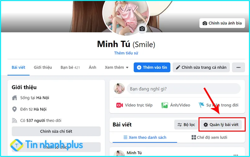 xóa tất cả bài viết trên facebook bằng máy tính