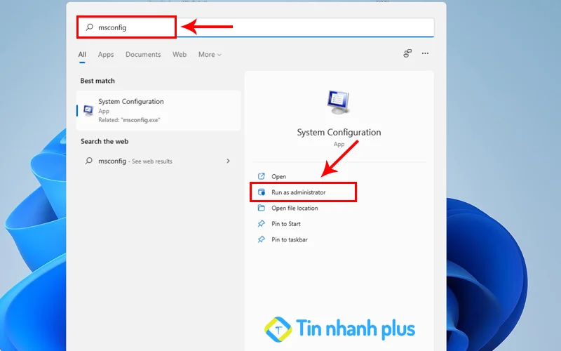 bật chế độ Clean Boot State