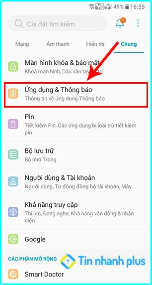 cách bật lại thông báo trên ứng facebook bằng điện thoại