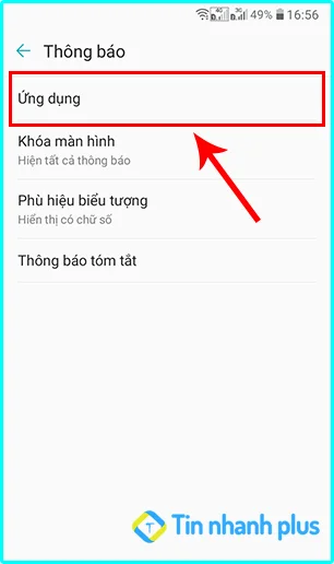 hướng dẫn cách bật thông báo ứng dụng facebook trên điện thoại