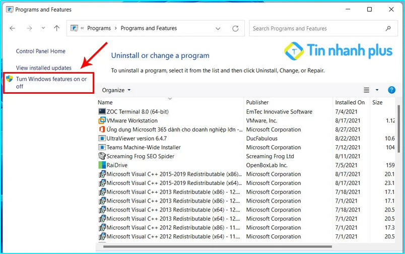 cập nhật .NET Framework windows