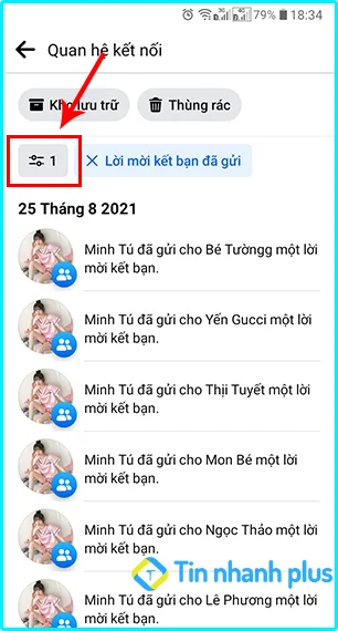 xóa tất cả lời mời kết bạn trên Facebook nhanh nhất