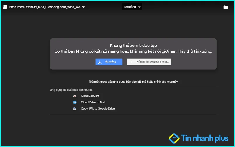 cách tải file google driver khi bị giới hạn lượt tải