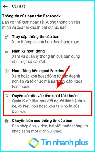 cách khóa tài khoản facebook trên điện thoại iphone