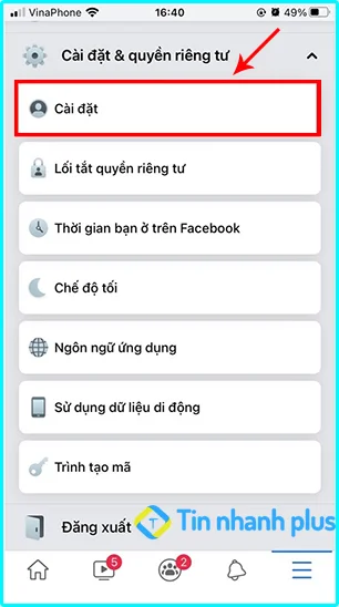 làm sao đẻ khóa tài khoản facebook trên iphone
