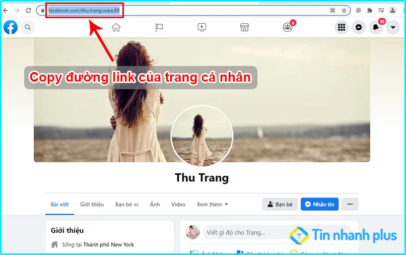 cách tìm id của facebook