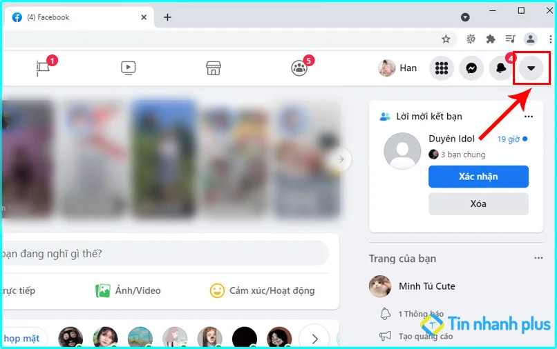 cách xem địa chỉ email facebook trên máy tính