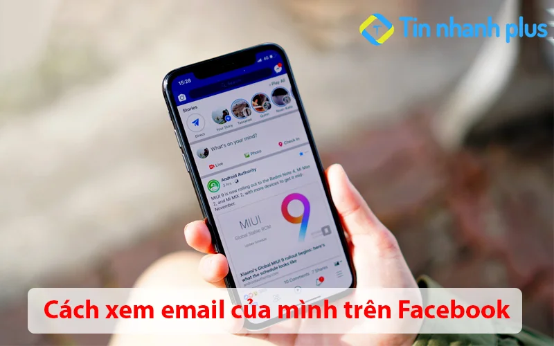 Cách xem email của mình trên Facebook