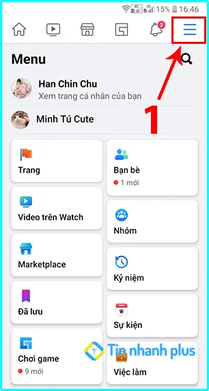 cách xem email trên facebook bằng điện thoại