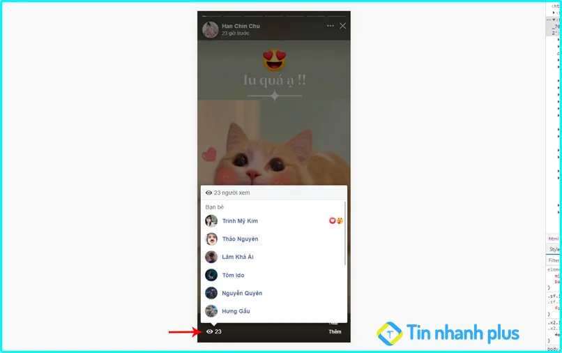 cách xem người lạ xem tin trên facebook