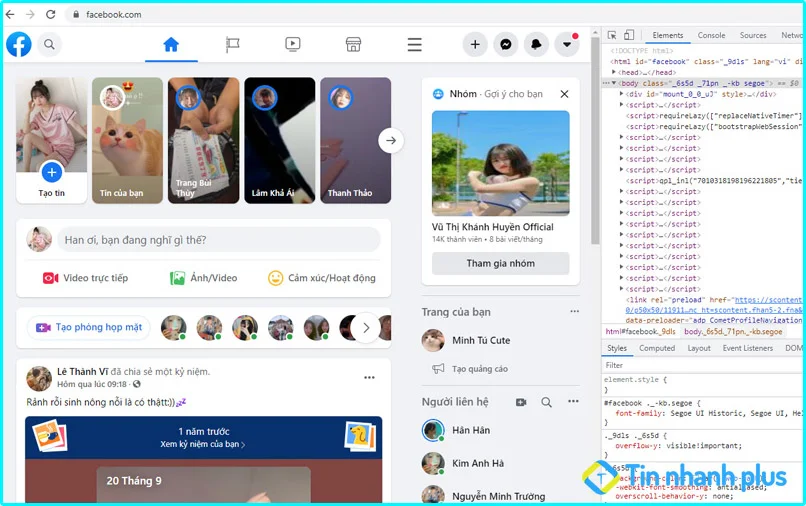 xem người lạ xem story trên facebook