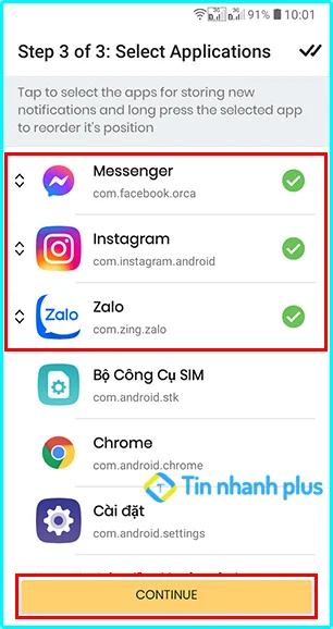 xem tin nhắn đã bị gỡ trên messenger bằng android