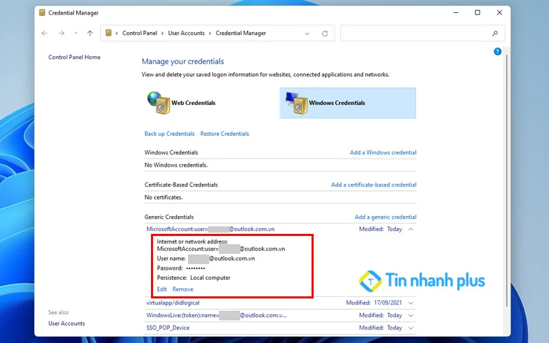 hướng dẫn cách xem pass trên máy tính bằng Netplwiz