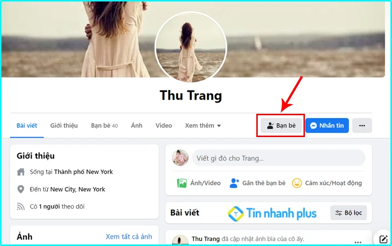Facebook không hiển thị bài đăng của bạn bè trên máy tính