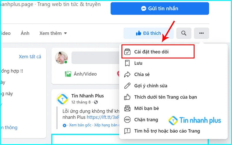 sửa lỗi fanpage facebook không hiển thị bài đang
