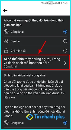 hướng dẫn cách theo Facebook cau người khác không sợ bị phát hiện trên điện thoại