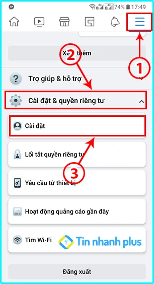hướng dẫn theo dõi facebook của người khác không bị phát hiện trên điện thoại