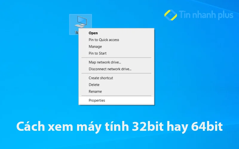 Làm sao để biết máy tính 32bit hay 64bit