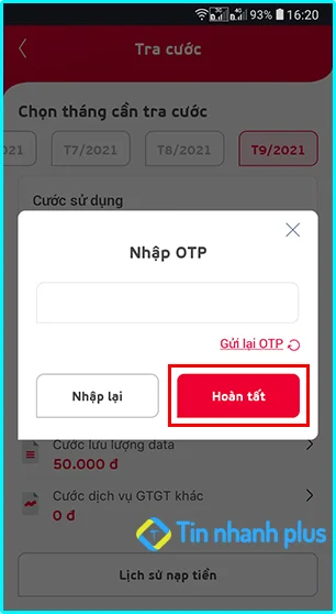 hướng dẫn theo dõi tin nhăn iphone trên my viettel