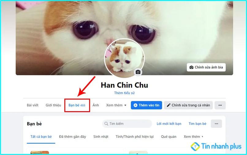 cách ẩn danh sách bạn chung facebook
