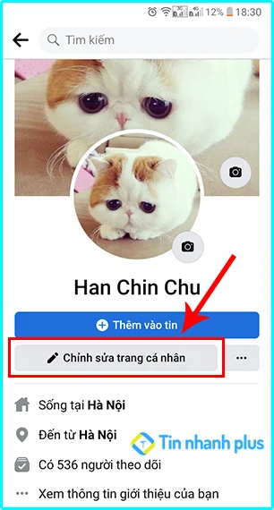 ẩn số điện thoại trên facebook bằng điện thoại