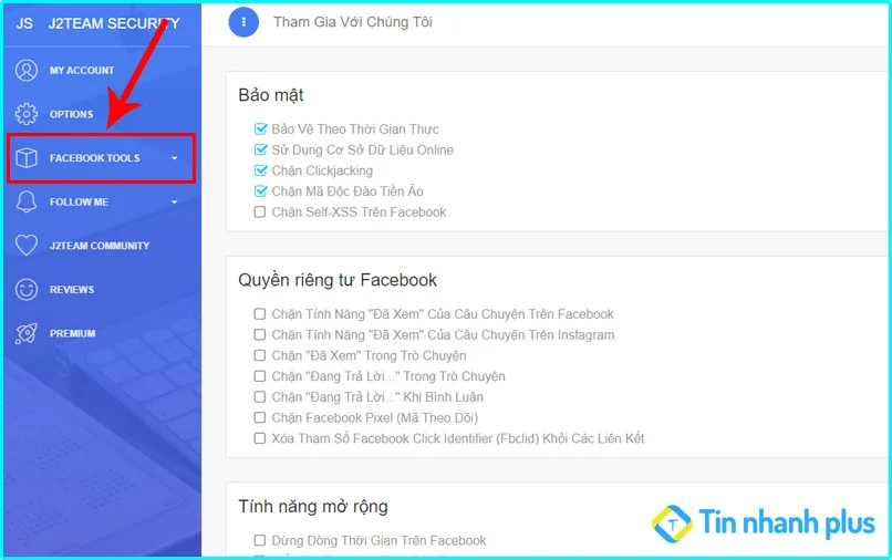 khóa bảo vệ ảnh đại diện facebook