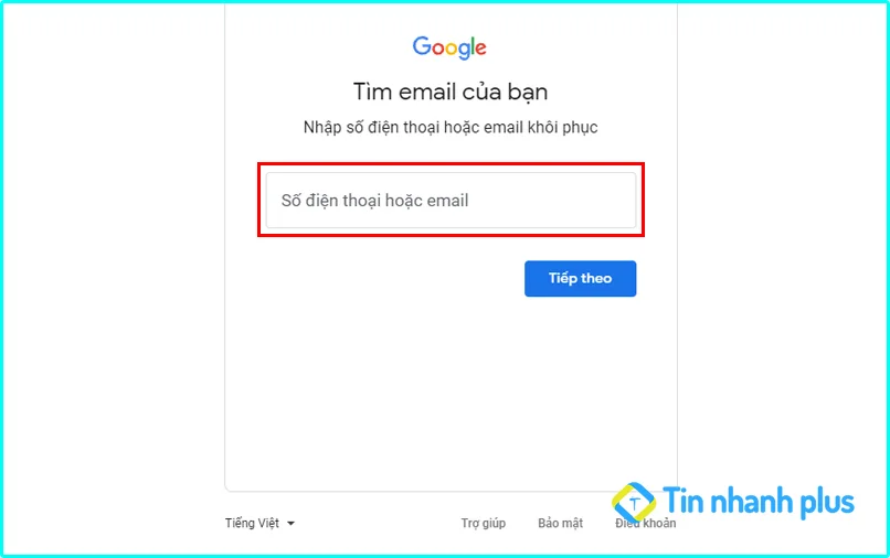tìm email bằng số điện thoại bằng máy tính