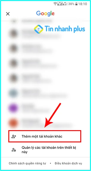 tìm gmail bằng số điện thoại