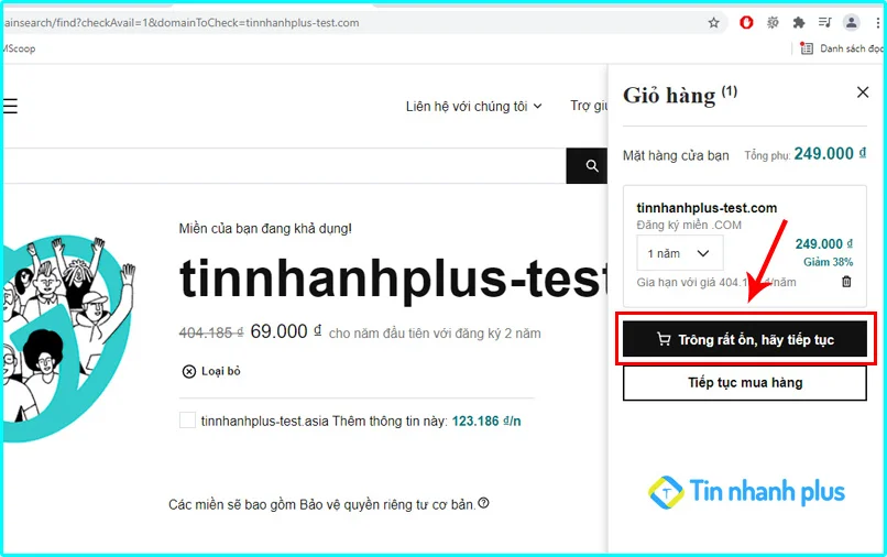 mau tên miền giá rẻ tại godaddy