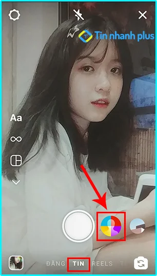 cách tìm hiệu ứng trên instagram