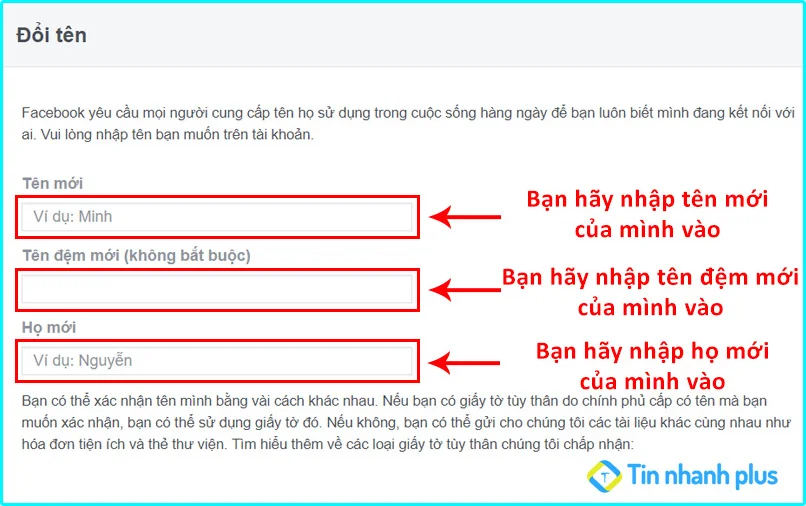 lỗi đổi tên facebook khi xay ra lỗi